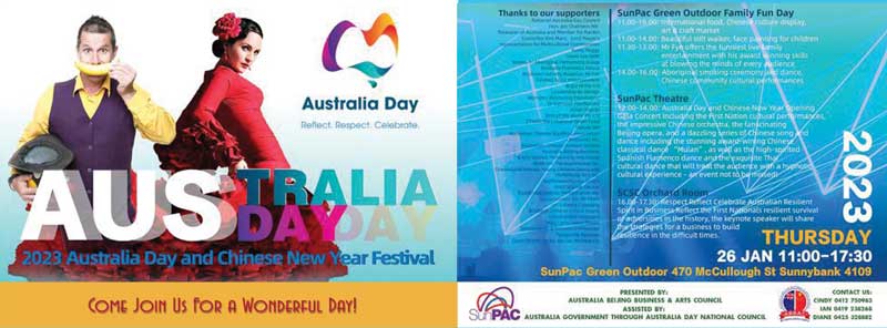 2023 Australia Day & Chinese New Year Festival